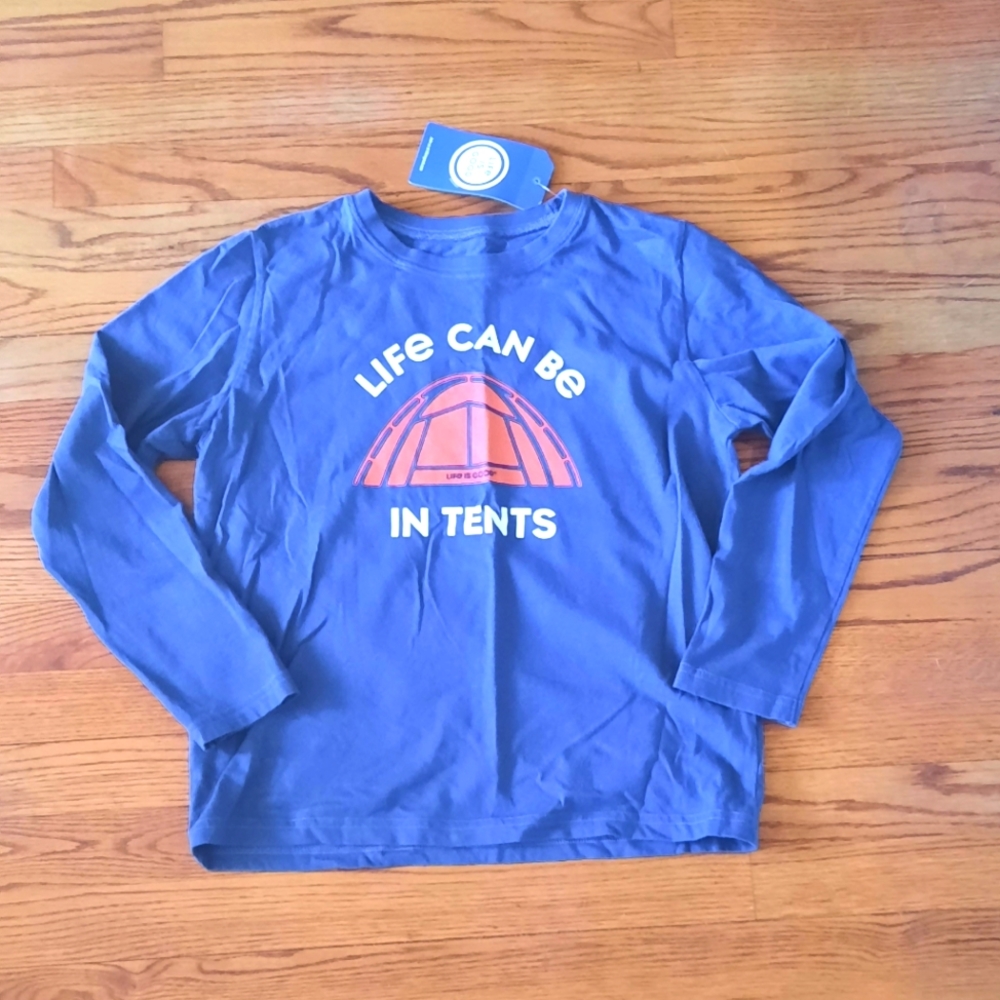 Life is good long sleeve t-shirt